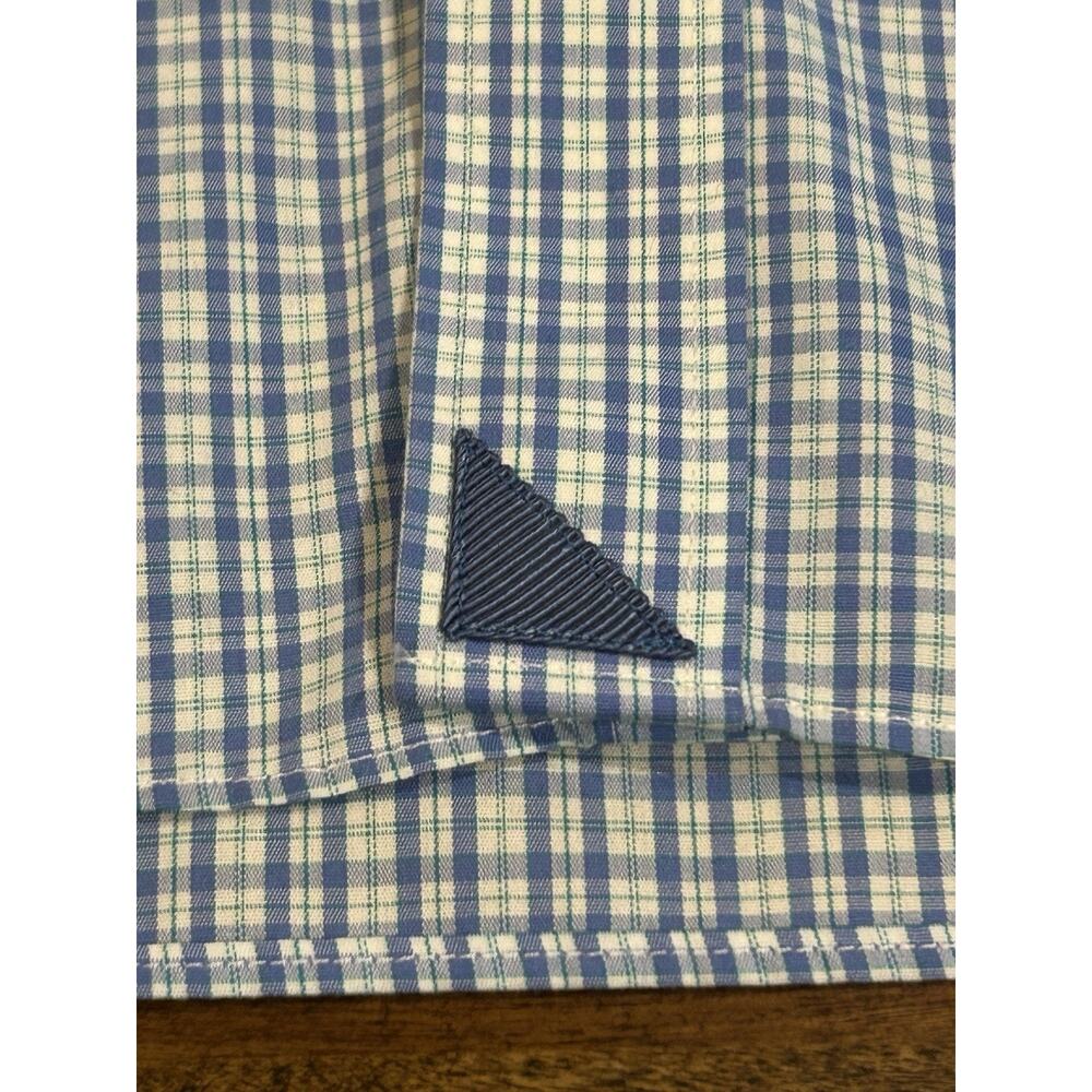 Untuckit Men’s Button Down Shirt XL Plaid Cotton Wrinkle Free - Picture 3 of 5